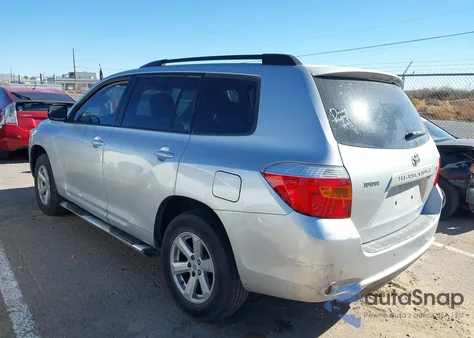 2008 Toyota Highlander из США, поврежденный, VIN JTEDS41A982052782